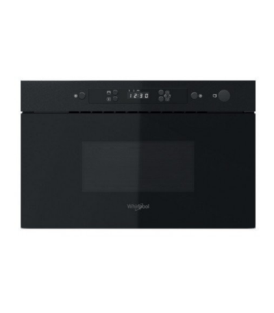 Whirlpool ugradbena mikrovalna MBNA900B 22L crna JetDefrost 3D