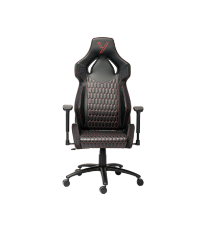 Yenkee YGC 110RD Onyx gaming stolica crna sa crvenim detaljima i ergonomskim sjedištem