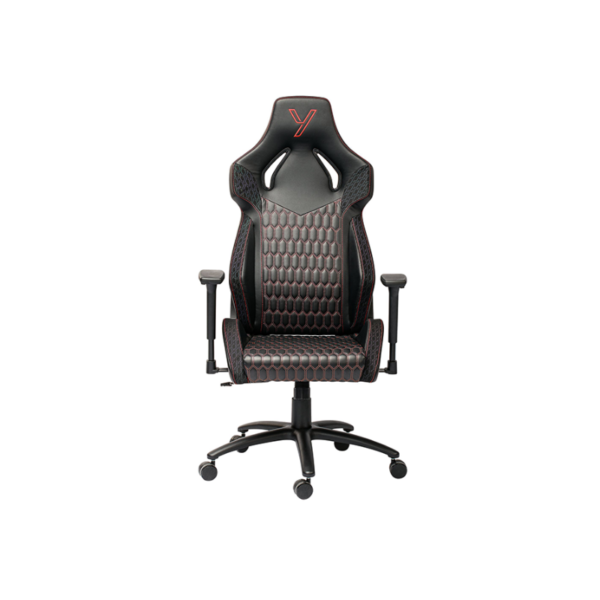 Yenkee YGC 110RD Onyx gaming stolica crna sa crvenim detaljima i ergonomskim sjedištem
