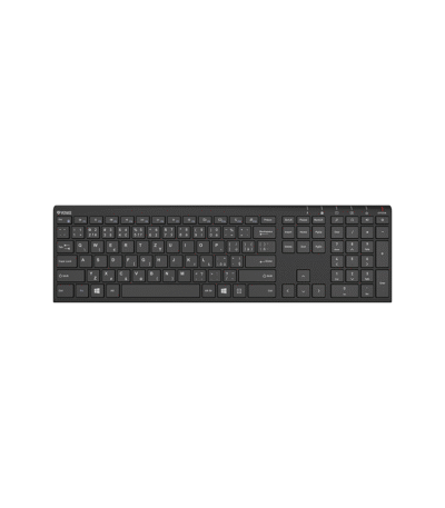 Yenkee bežična tastatura YKB 2000 CSBK – slim wireless tastatura sa 2.4G USB prijemnikom i punjivom baterijom