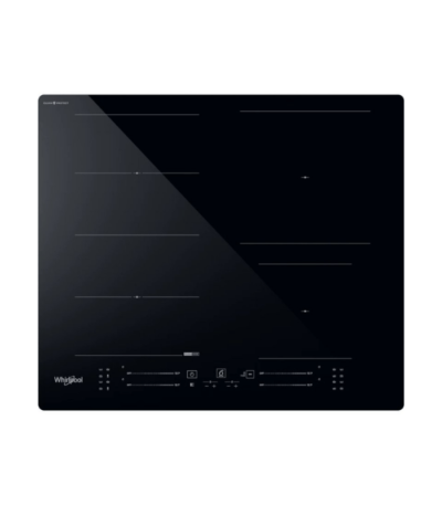 Whirlpool indukcijska ugradbena ploča WF S3660 CPNE 4 zone FlexiSide crna